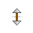Vertical resize cursor