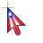 Puerto Rican flag cursor