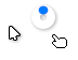 Volantes Mini Dark and White Cursors preview