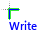 Handwriting cursor