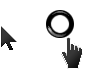 Windows Aero Dark (recoloured system theme) Cursors preview
