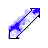 Blue Fire Diagonal 2 cursor