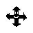 Vertical resize cursor