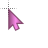 Large Pink 2 H cursor