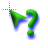 Green-Question cursor