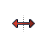 Horizontal resize cursor