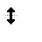 Vertical resize cursor