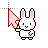 Pink Chubby Bunny Cursors preview