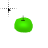 green full apple cursor