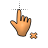 inflated-location cursor