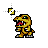 Agumon-diagonal resize 1 cursor