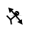 Stickman Diagonal 1 cursor