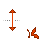 Vertical resize cursor