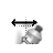 Horizontal resize cursor