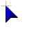 blue cursor