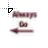 alwaysgoleft cursor