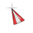Diagonal NW cursor