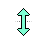 Vertical resize cursor
