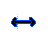 Horizontal resize cursor