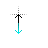 Vertical resize cursor
