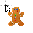 Gingerbread Man cursor