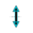 Vertical resize cursor