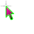 Fluro Green  cursor