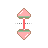 Vertical resize cursor