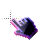Black Neon Point cursor