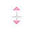 Vertical resize cursor