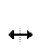 Black-HResize cursor