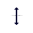 Vertical resize cursor