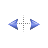 Horizontal resize cursor