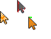 Ma first hallowen mouses :D Cursors preview