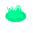 Teal Campfire Cursor cursor