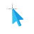 water blue cursor cursor