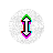 Vertical resize cursor
