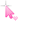 pink sugar glass-cursor cursor