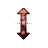 Vertical resize cursor