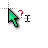 3D-Shaded Light Green Sprite Mouse Pointer Mania- cursor