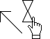 LLX Monochrome Black Dark Cursors preview