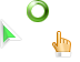 Windows 7 Live Medium Green Cursors cursor preview