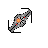 Darth Vader's TIE Fighter Diag Resize Left cursor