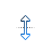 Vertical resize cursor