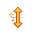 Vertical resize cursor