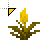 Radioactive Yellow Torchflower Minecraft cursor