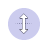 Vertical resize cursor