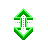 Vertical resize cursor