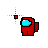 Red (Among Us) Cursors preview