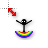 rainbow stickman cursor